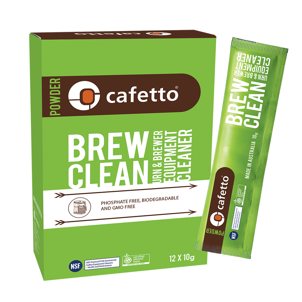 Cafetto Brew Clean Urn & Brewer Equipment Cleaner 10g sachet