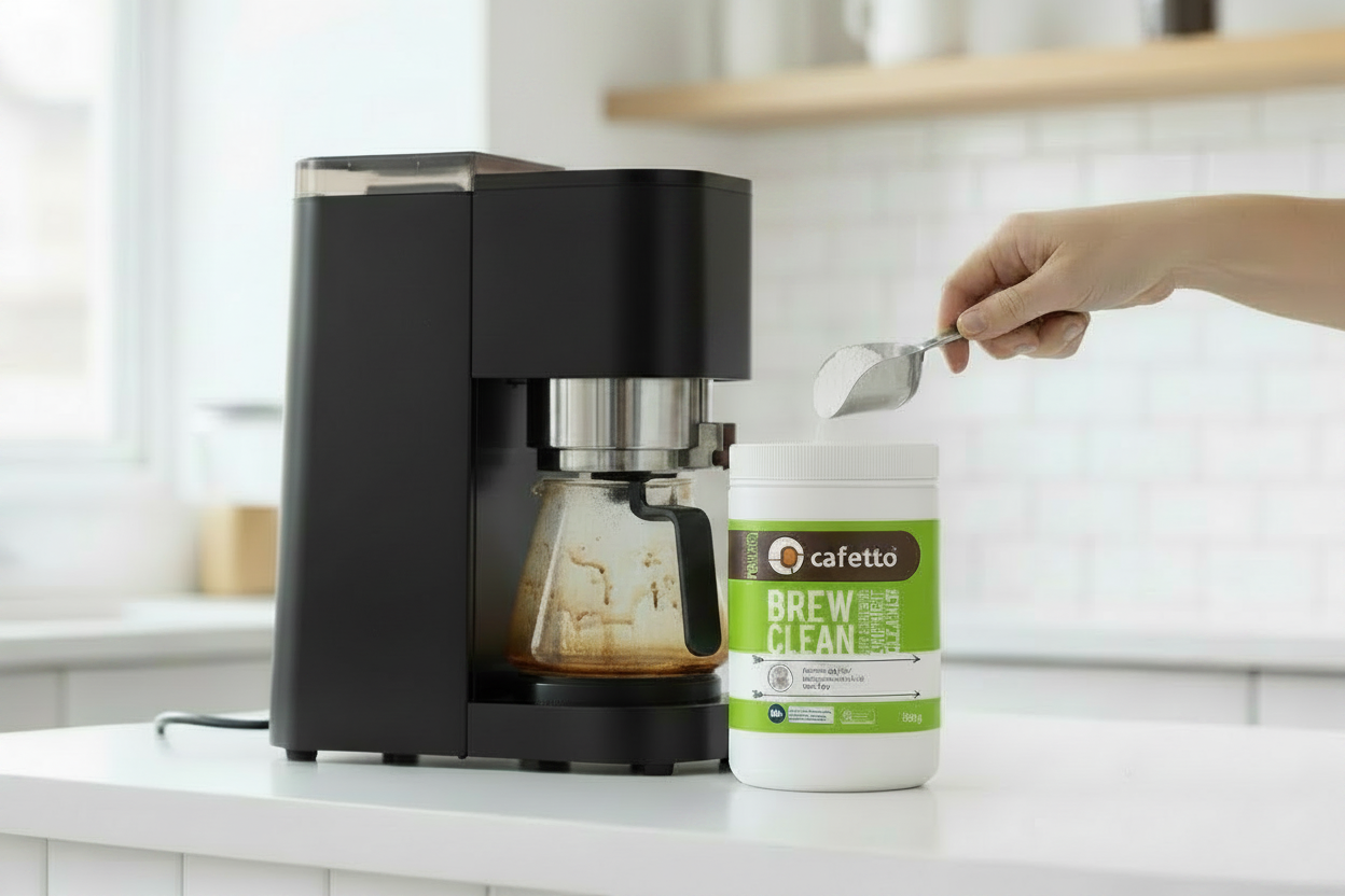 Brew Clean — Brewer with Plastic Scoop